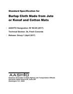 AASHTO M 182-05 (2021)
