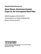 AASHTO M 274-87 (2021)