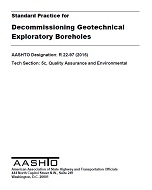 AASHTO R 22-97 (2019)