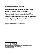 AASHTO T 222-81 (2021)