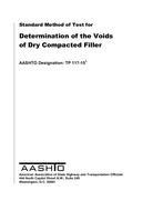 AASHTO TP 117-15 (2021)