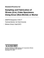 AASHTO R 64-17 (2021)
