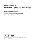 AASHTO PP 88-17 (2021)