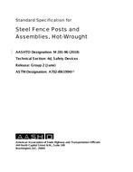 AASHTO M 281-96 (2018)