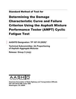 AASHTO TP 107-18 (2021)