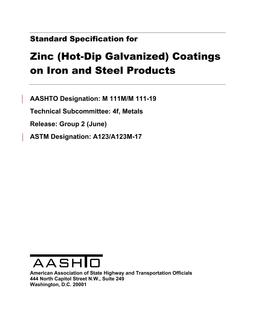 AASHTO M 111M/M 111-19