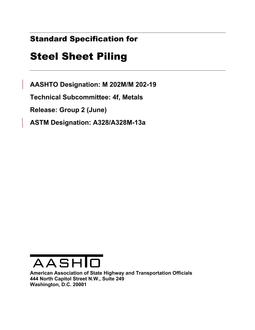 AASHTO M 202M/M 202-19