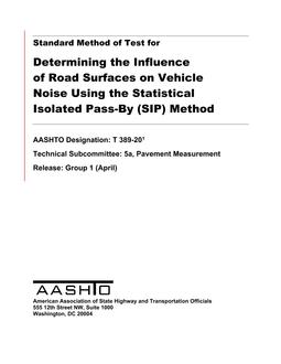 AASHTO T 389-20