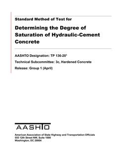 AASHTO TP 136-20