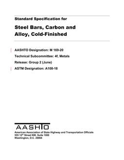 AASHTO M 169-20