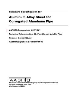 AASHTO M 197-20