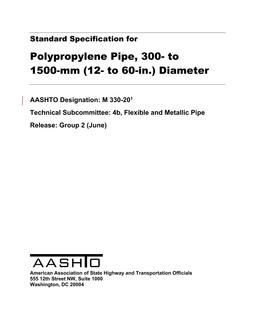 AASHTO M 330-20