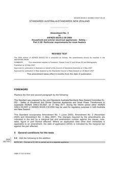 AS/NZS 60335.2.30:2004 AMDT 3