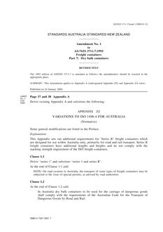 AS/NZS 3711.7:1993 AMDT 1