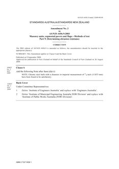 AS/NZS 4456.9:2003 AMDT 2