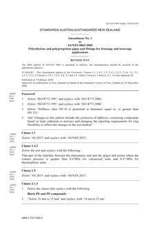 AS/NZS 5065:2005 AMDT 1