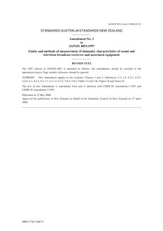 AS/NZS 4053:1997 AMDT 1