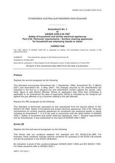 AS/NZS 3350.2.54:1997 AMDT 3