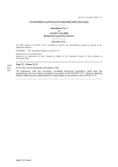 AS/NZS 1716:2003 AMDT 1