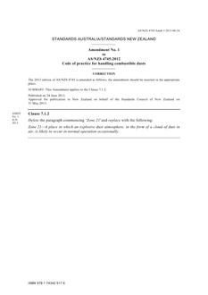 AS/NZS 4745:2012 AMDT 1