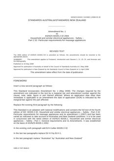 AS/NZS 60335.2.32:2004 AMDT 1