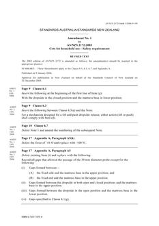 AS/NZS 2172:2003 AMDT 1