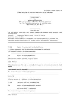 AS/NZS 3350.2.60:2000 AMDT 3