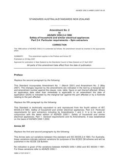 AS/NZS 3350.2.4:1998 AMDT 2