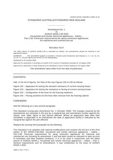 AS/NZS 60335.2.68:2003 AMDT 1