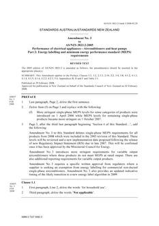 AS/NZS 3823.2:2005 AMDT 3
