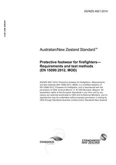 AS/NZS 4821:2014