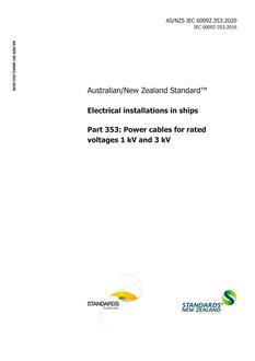 AS/NZS IEC 60092.353:2020