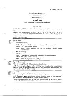 AS 1288-1994 AMDT 1