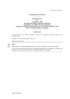 AS 2030.4-1985 AMDT 1