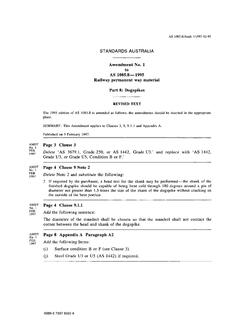 AS 1085.8-1995 AMDT 1