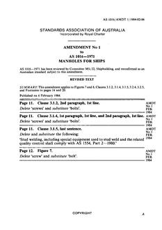AS 1016-1971 AMDT 1