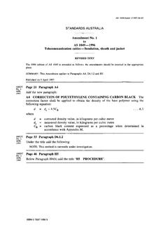 AS 1049-1996 AMDT 1