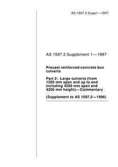 AS 1597.2 SUPP 1-1997