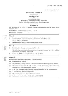 AS 1141.25.2-2003 Amd 1:2019