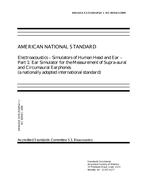 ASA S3.55-2014/Part 1 / IEC 60318-1:2009 (R2019)