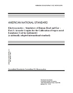 ASA S3.55-2015/Part 3 / IEC 60318-3:2014 (R2020)