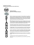 ASAE/ASABE S276.8 (R2020) w/Corr. 1