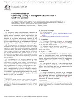 ASTM E801-21