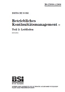 BS 25999-1:2006 (GERMAN)