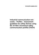 BS PD IEC/TR 62685:2010