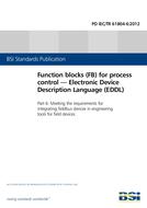 BS PD IEC/TR 61804-6:2012