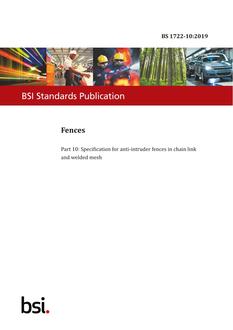 BS 1722-10:2019