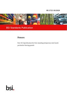 BS 1722-18:2020
