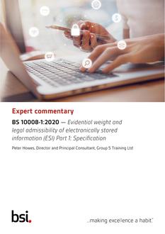 BS 10008-1:2020 EXCOMM