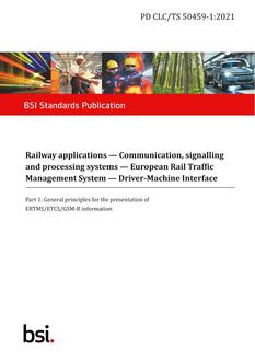 BS PD CLC/TS 50459-1:2021